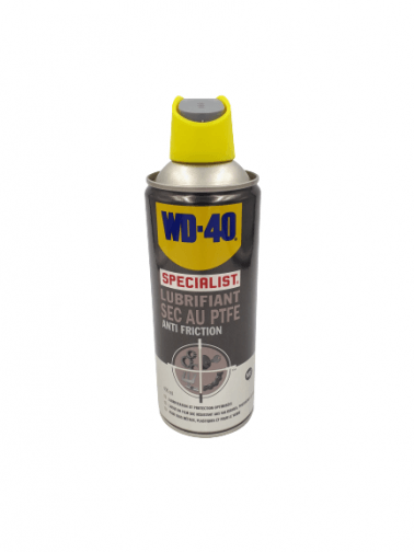 WD-40 Aerosol Dry Lubricant With PTFE Professional System (400ML)