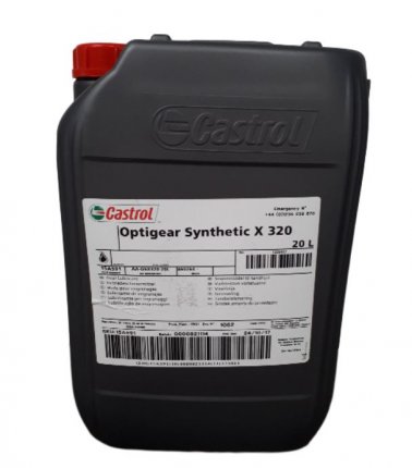 Oil Optigear synthetic X320 - 20L