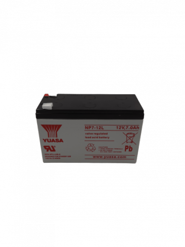 Batterie Yuasa NP7-12L 12V 7Ah PB - Faston 6.35