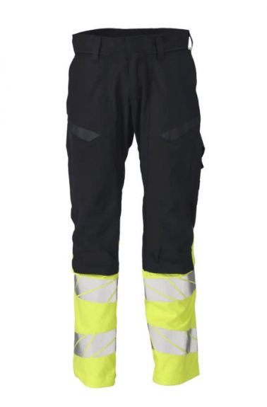 Navy and yellow MASCOT ACCELERATE trousers T.58>62