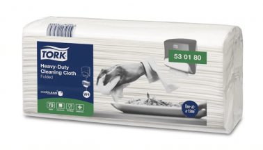 Chiffon de nettoyage industriel Tork W4