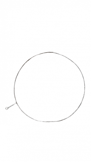 Bridge clamp 217 inox with lifting ring - DIAM 445mm