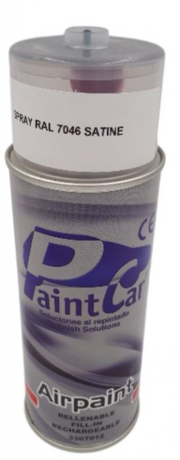 Peinture aérosol Gris RAL7046 Brillant (400ML)