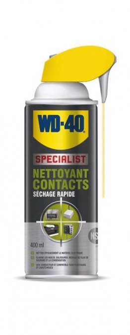 WD-40 Aerosol nettoyant contact professionnel (400ML)