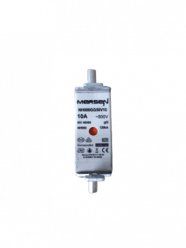 Fuse Mersen NH 000 10A 500V GG