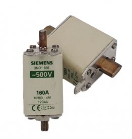 Fuse Siemens 160A/500V Nh00 3Nd1 836