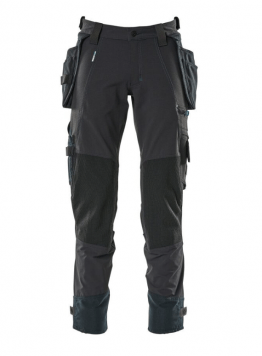 Pantalons avec poches genouilleres Marine MASCOT ADVANCED - T: 36-56