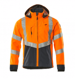 Softshell Jacket Orange&dark navy MASCOT SAFE SUPREME S/M/L/XL/2XL