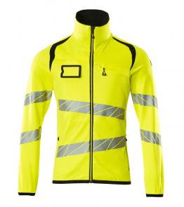 Yellow & dark Hi-vis MASCOT ACCELERATE SAFE pullover S/M/XL/2XL