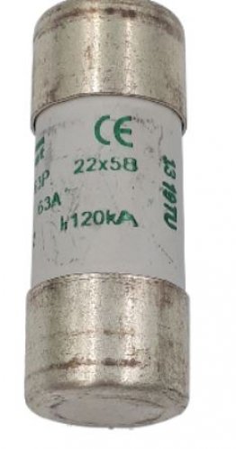 Fusible Mersen 5,8X2,2 690V 63A 120Ka